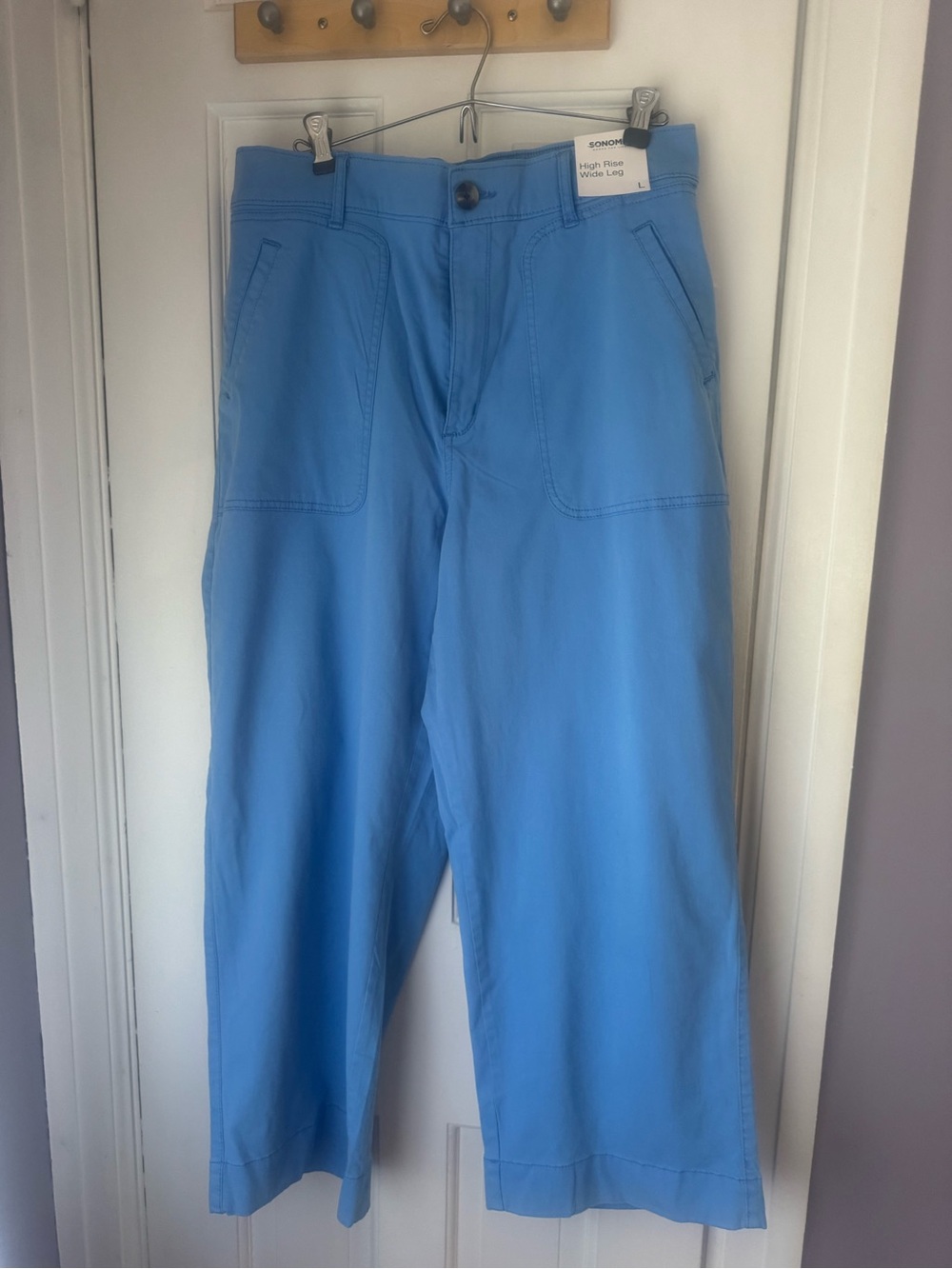 Sonoma Women’s Wide-Leg pants in Sky Blue